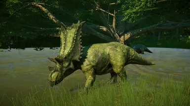 Chasmosaurus - base and texture reskin at Jurassic World Evolution ...