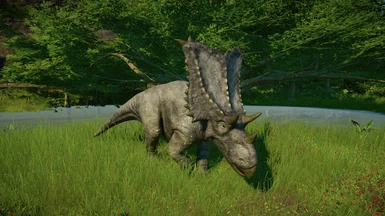 chasmosaurus jurassic world evolution