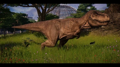 jurassic world evolution t rex