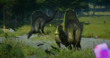 jurassic park builder ouranosaurus