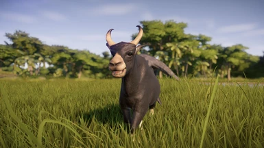 Gaur goat replacement (from 'World of Kong' mod)