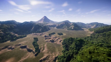 Jurassic world evolution Nublar sandbox Expanded Island