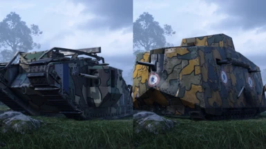 SP camo variations in Soisson