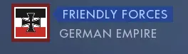 An example of how the new faction icons will look ingame