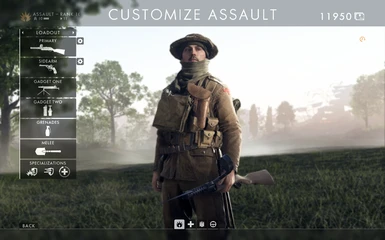 Battlefield 1 Character Appearance Mod