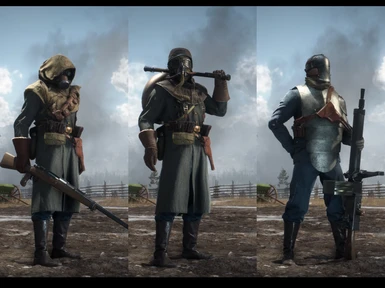 Austro-Hungarian Elite Kits. Unfortunately, due to how Dice did the Austro Hungarians, I can't really change the coats to the blue versions, sorry :/