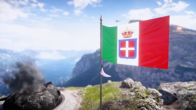 Kingdom of Italy Flag