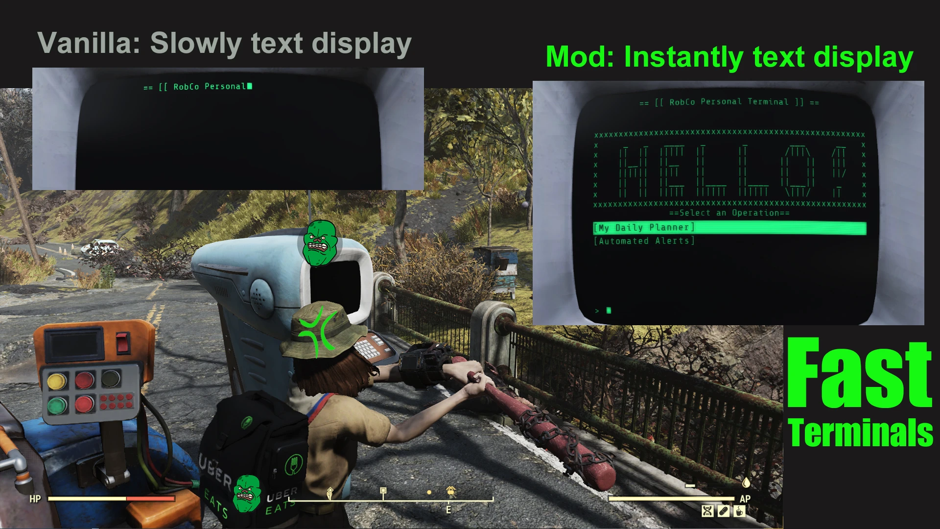 Faster terminal display fallout 4 (116) фото