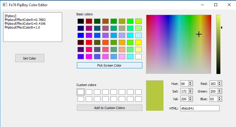 fallout 76 change color ui fallout 76 change color ui