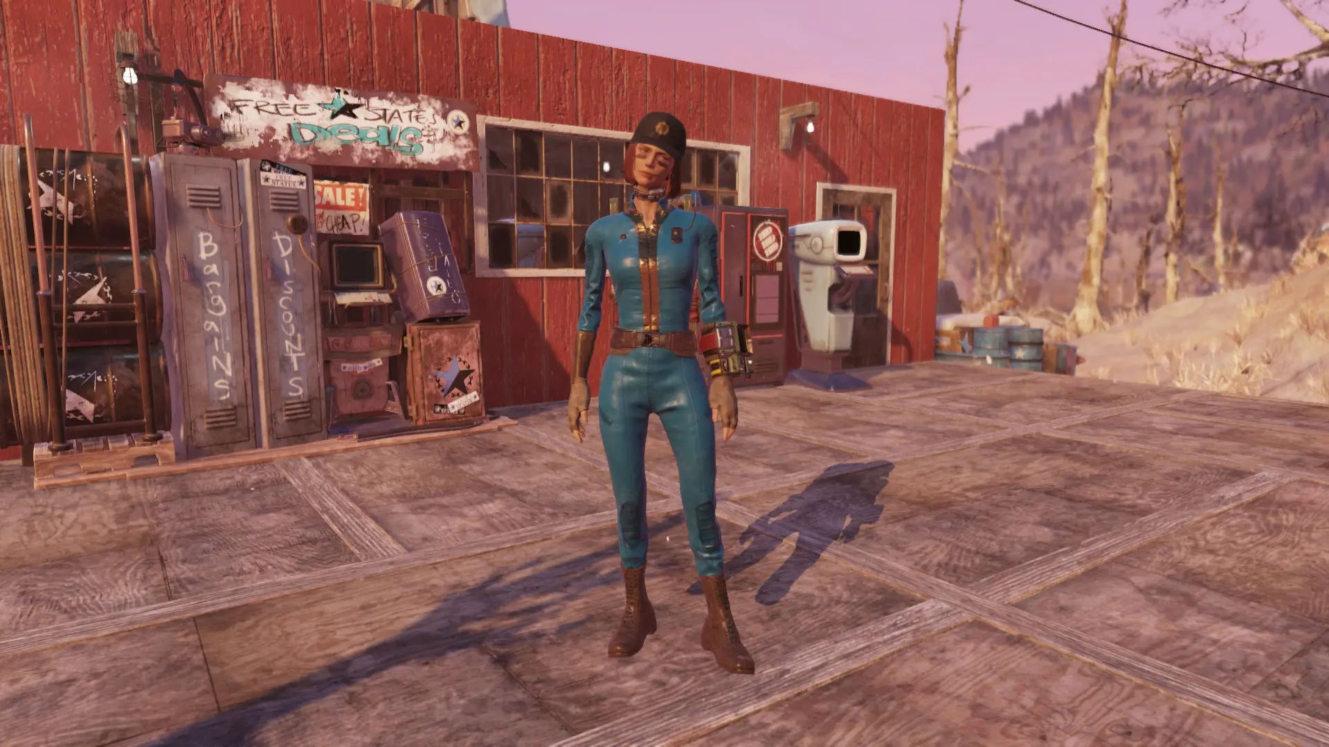 Vault suit Padded blue jacket replacer with Gloves at Fallout 76 Nexus ...