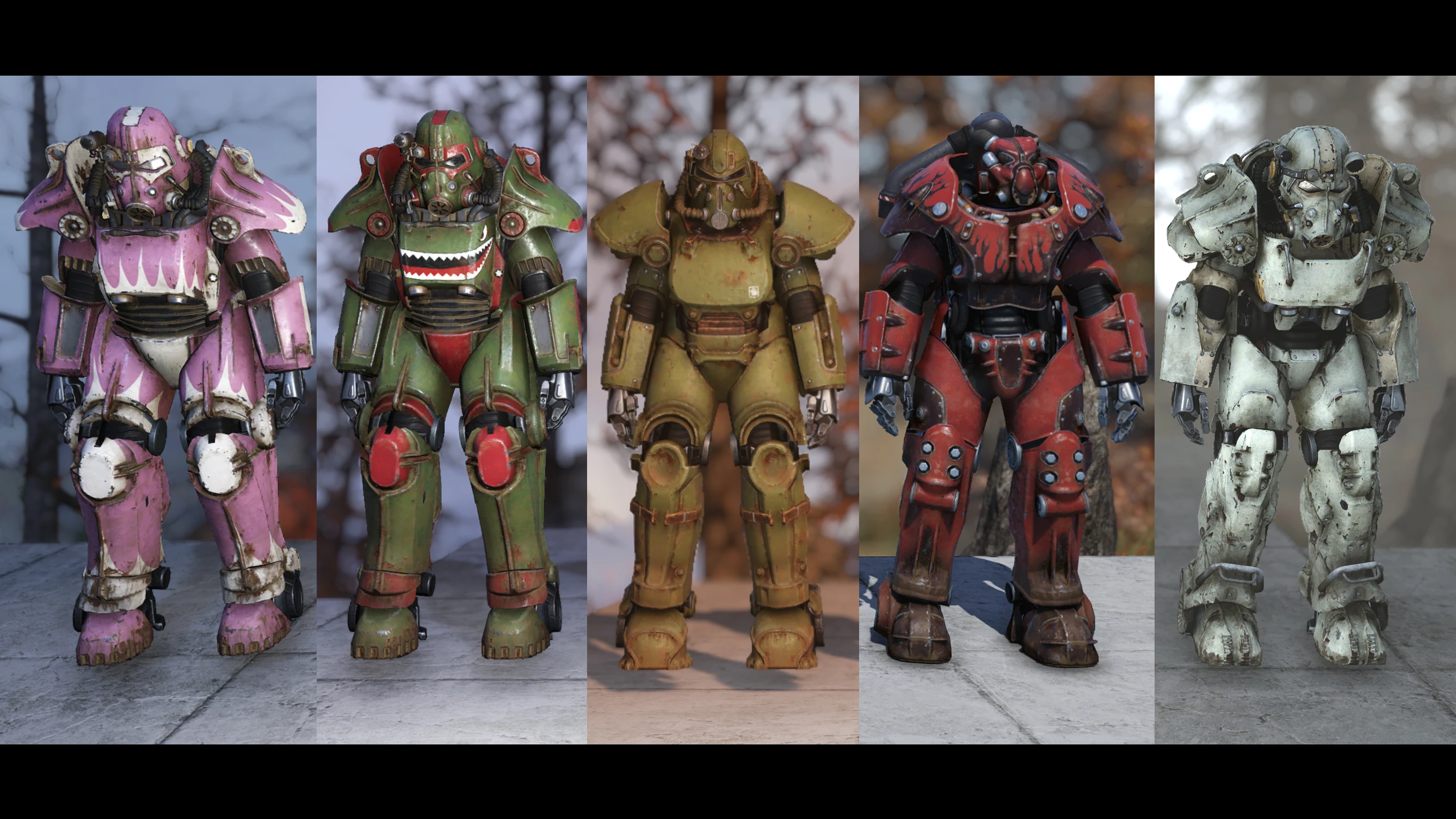 Fallout 4 power armor paint jobs фото 1