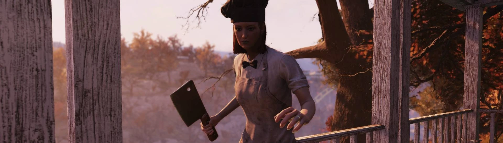 Equippable Meat Cleaver at Fallout 76 Nexus Mods and community