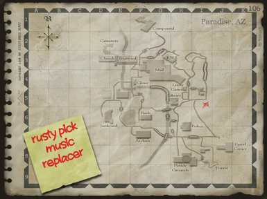 Rusty pick music replacer - postal2 map theme