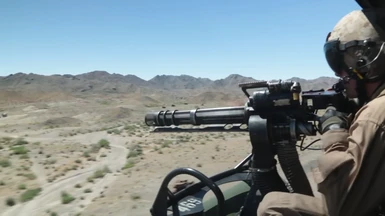 M134 Minigun Firing Re-Sound