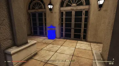 Glowing Whitespring Trashcans