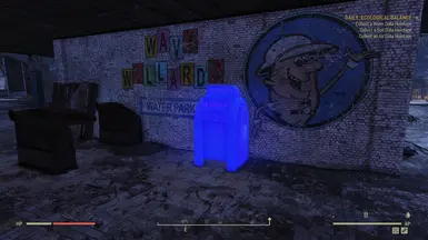 Glowing  Trashcans