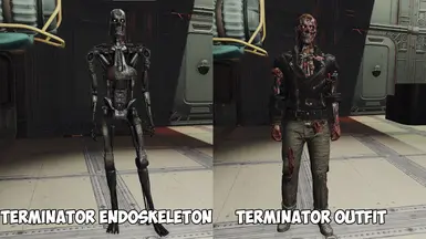 Terminator T800 Endoskeleton outfit