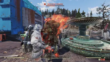 Still lights enemies on fire!