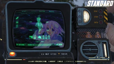 Neptune Pip Boy 00 Wallpaper At Fallout 76 Nexus Mods And Community