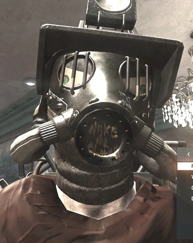 Bool's Reclaimed Deep Mining Gas Mask Skin