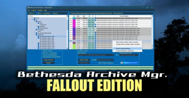 Bethesda Archive Manager - Fallout Edition