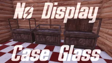 No Display Case Glass
