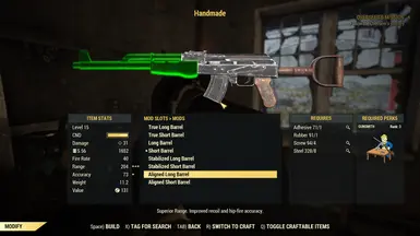 Aligned Long Barrel Vanilla