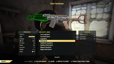 Short Barrel Modded