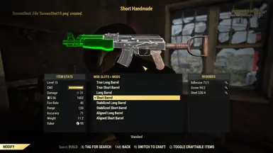 Short Barrel Vanilla