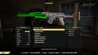True Long Barrel Modded