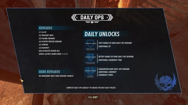 Instant Daily Op Rewards