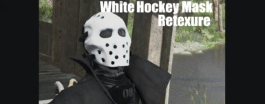 Custom Hockey Mask White Textures