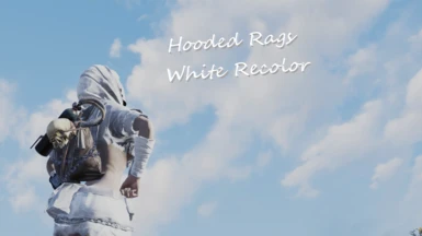 Hooded Rags White Recolor