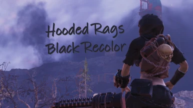 Hooded Rags Black Recolor