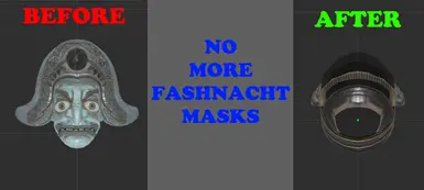 No More Fasnacht Masks