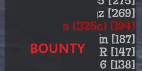 Bounty custom format