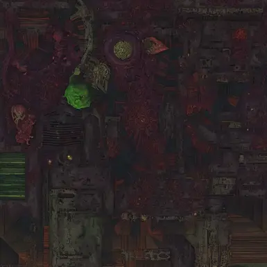Organic Eldritch Purple Holy Fire Skin