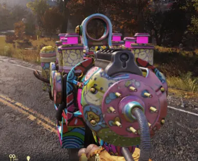 Back pistol/gun