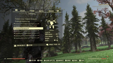 Invisible Backpacks At Fallout 76 Nexus Mods And Community