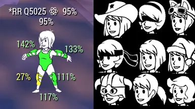 Vault Girl - Texture pack for HUD Condition