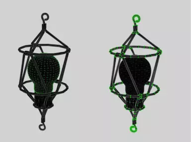 Refined mesh