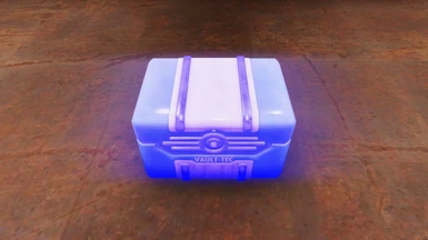 Nuclear Winter Clean Small Container (Blue Glow)