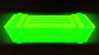 Nuclear Winter Clean Medium Container (Green Glow)