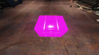 Nuclear Winter Clean Small Container (Magenta Glow)