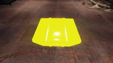 Nuclear Winter Clean Small Container (Yellow Glow)