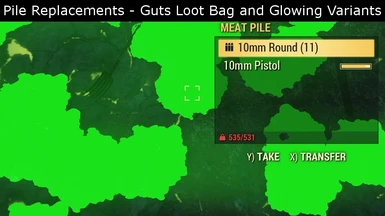 Pile Replacements - Guts Loot Bag and Glowing Variants