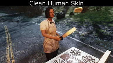 Clean Human Skin