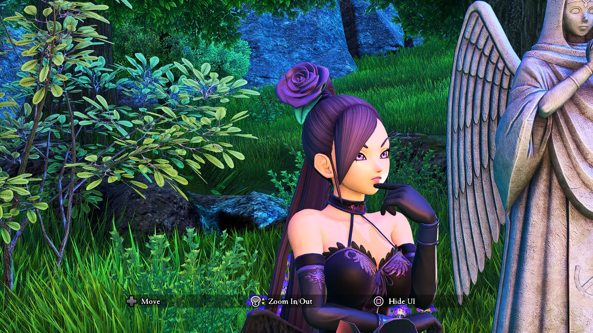 Jade Black Purple Goth Divine Bustier At Dragon Quest Xi Nexus Mods And Community