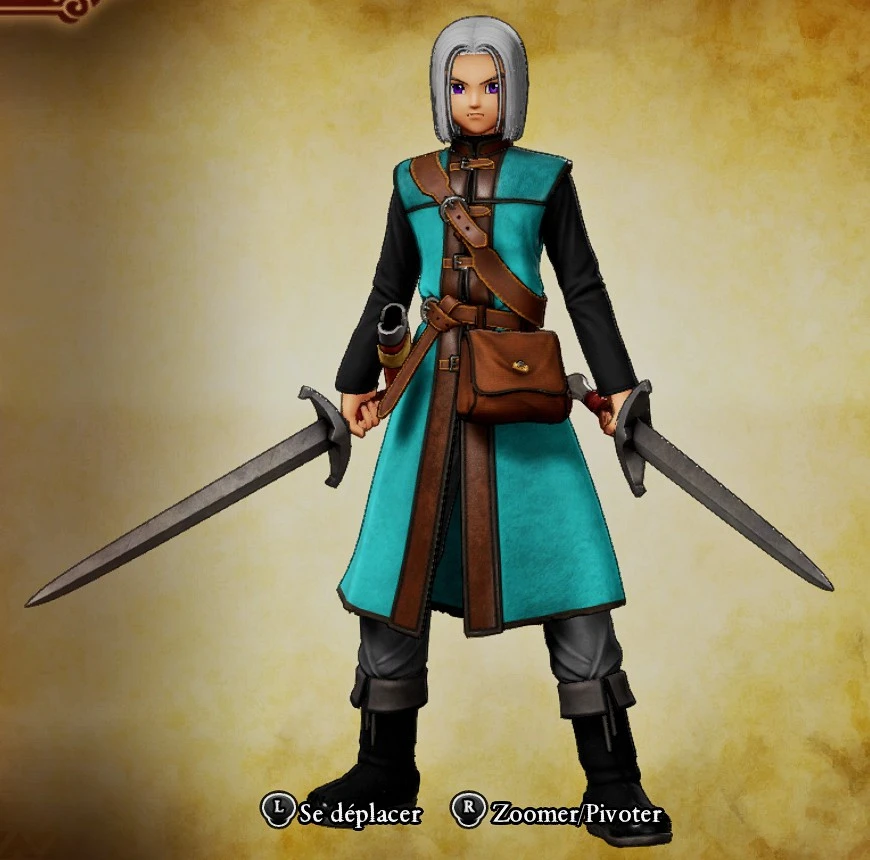 Outfit Recolors for Hero at Dragon Quest XI Nexus - Mods and community