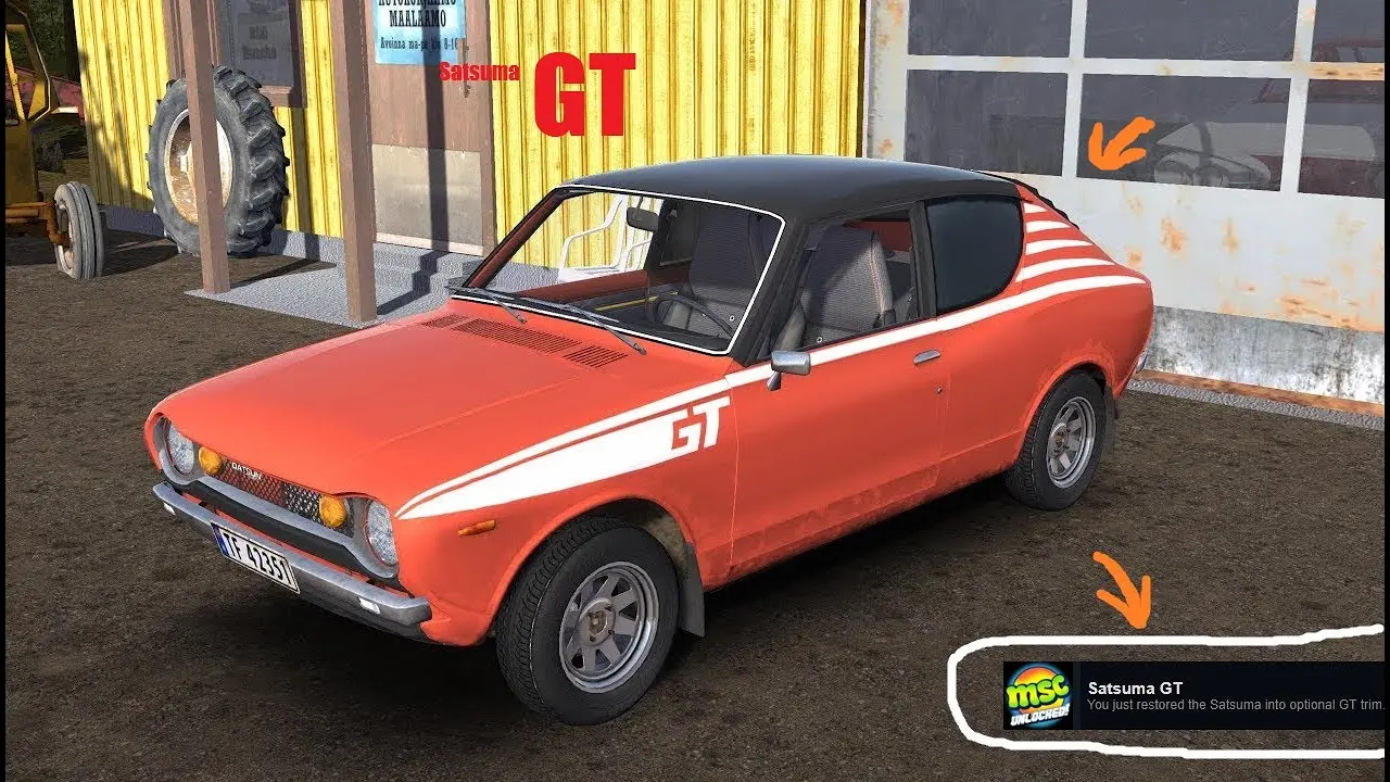 My Summer car Satsuma gt